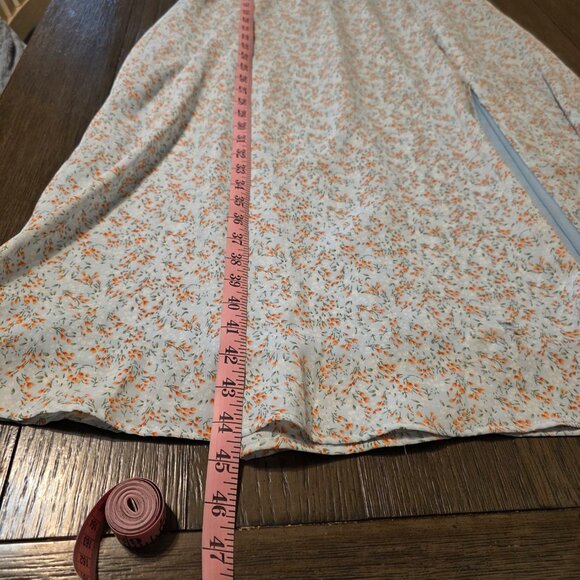 All in Favor Floral midi sundress X-Large- hole on skirt - Picture 4 of 13